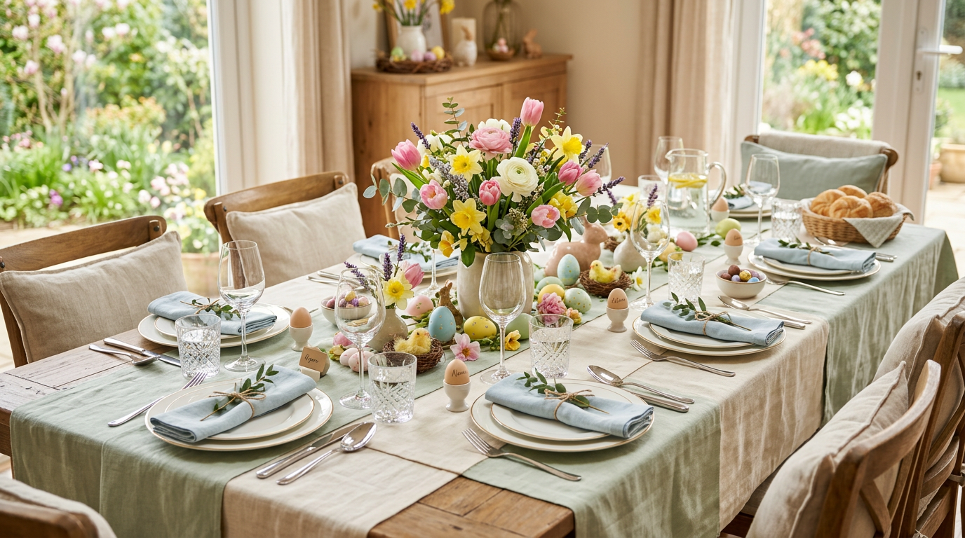 Easter family celebration at home – host without the stress with a clear checklist
